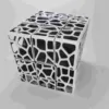 3x3x3 mirror voronoi