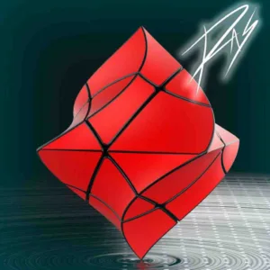 Bump Diamond Skewb Twist Magnetic