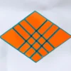 4x4x4 Diamond Mirror Cube