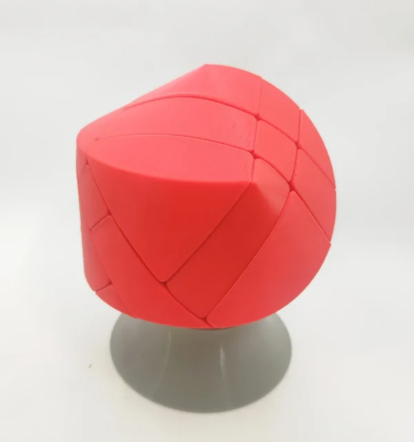 3x3x3 Stickerless Sphericon Ghost Cube